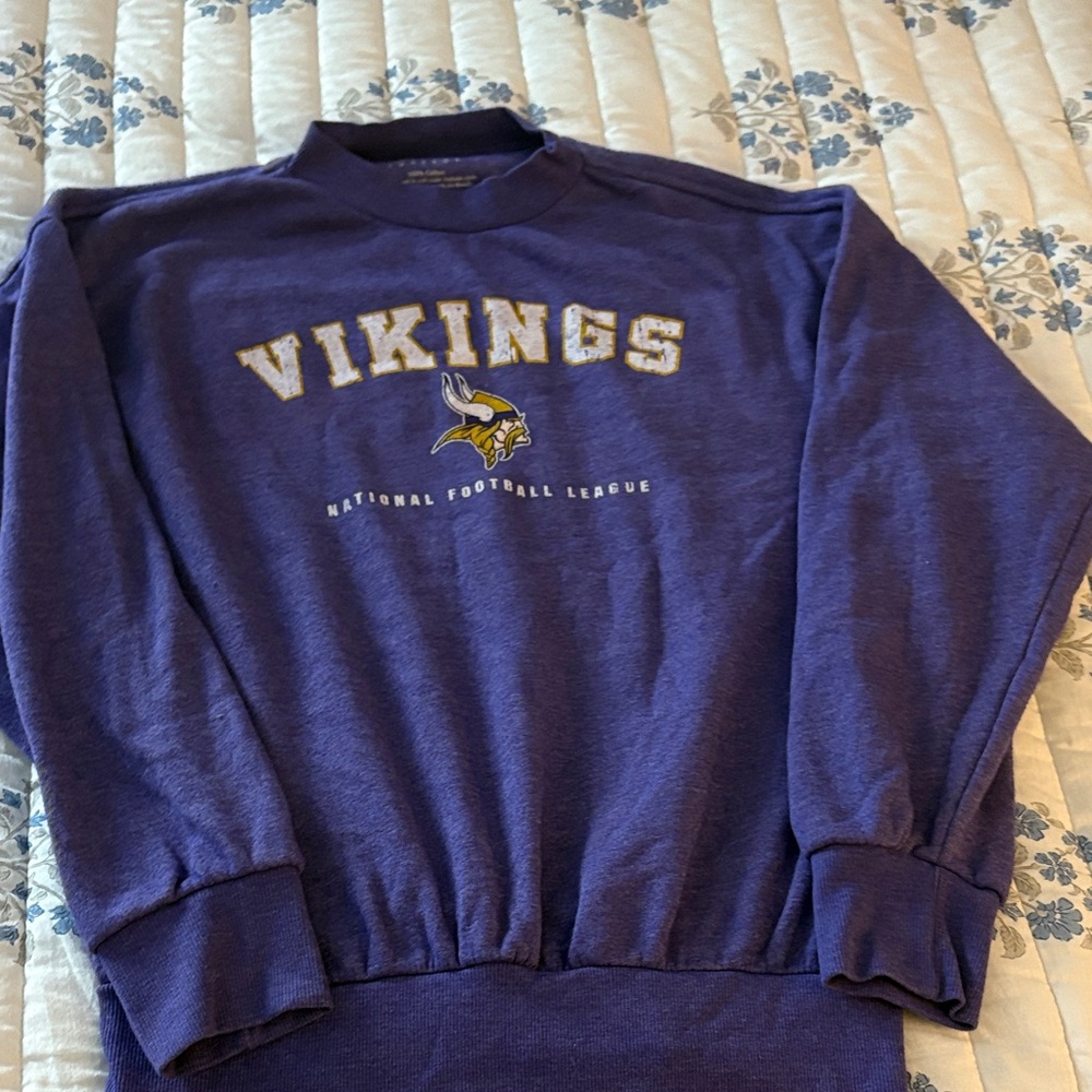 Majestic Vikings Blue Crewneck Sweater